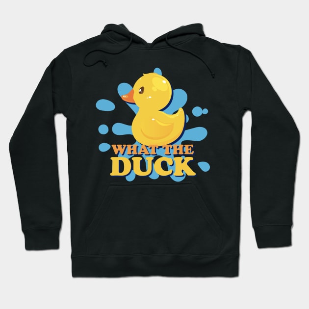 Quack - What the Duck - dark Hoodie by ShirzAndMore
